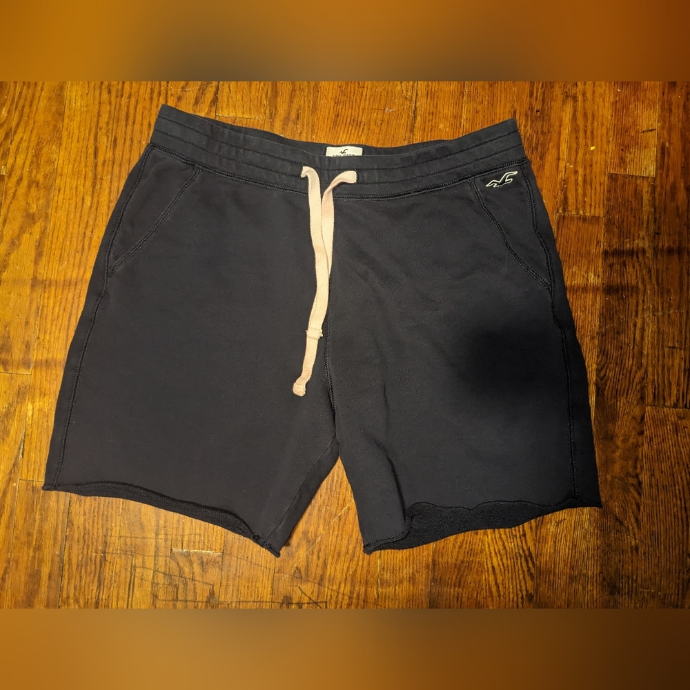 Hollister Blue sweat shorts size large